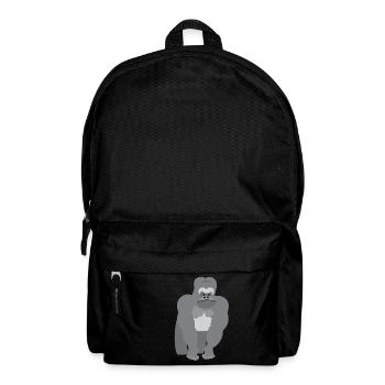 Great ape ridgeback Gorilla - Backpack - black - Front