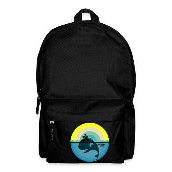 Whale - Backpack - black - Front