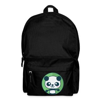 Panda will eine Umarmung - Rucksack - Schwarz - Vorne
