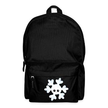 flocon de neige - Sac à dos - noir - Devant