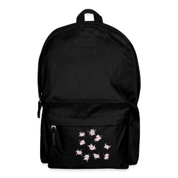 Pigs Fly - Rucksack - Schwarz - Vorne