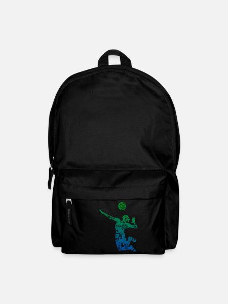 Idée cadeau style maori pour le joueur de volley-ball - Sac à dos - noir