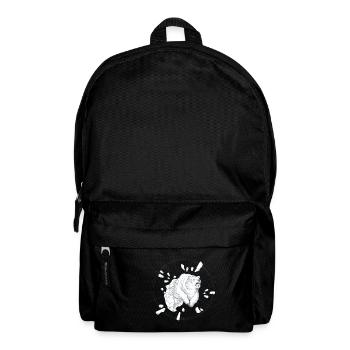 Ours de glace - Sac à dos - noir - Devant