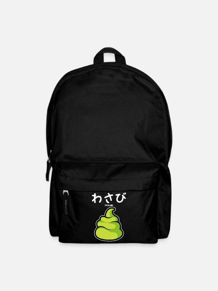 Wasabi Scharf Gewürz - Rucksack - Schwarz