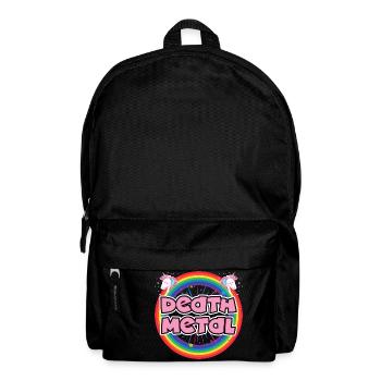 Death Metal - Rucksack - Schwarz - Vorne