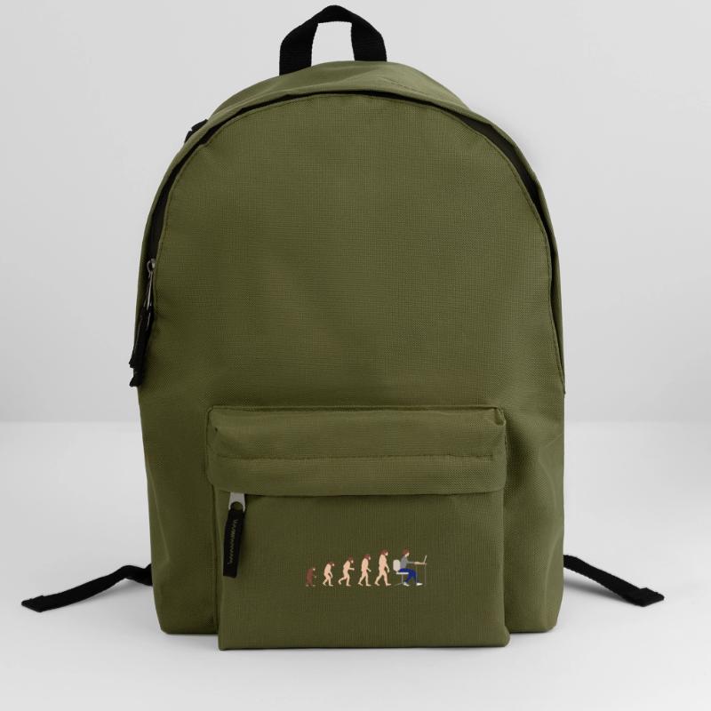 Evolution Entwickler Programmierer Lustiges Gift Rucksack