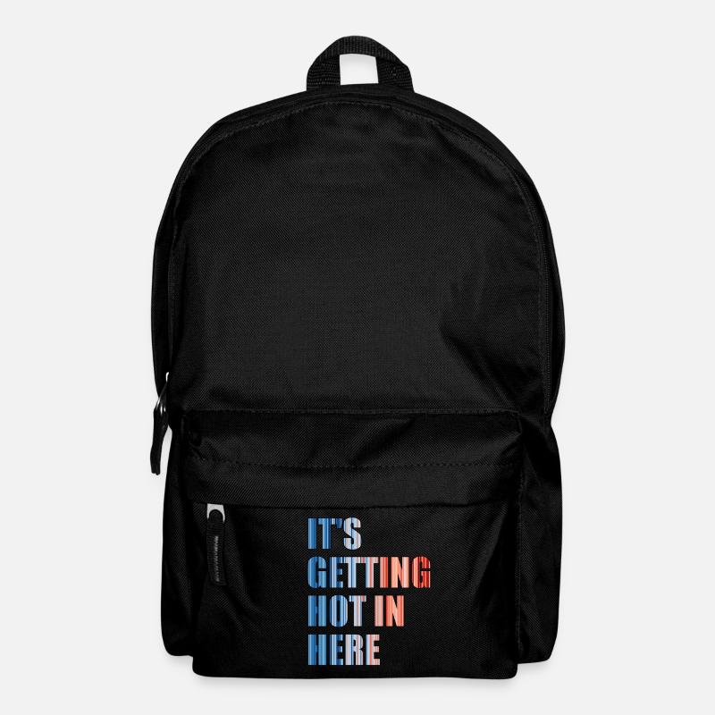 IT'S GETTING HOT IN HERE - Klimawandel - Rucksack - Schwarz