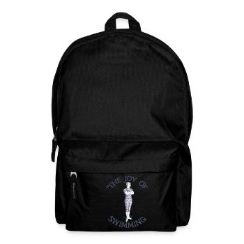 Joy of Swimming - Rucksack - Schwarz - Vorne