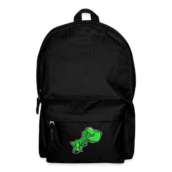 Dinosaure T-Rex - Sac à dos - noir - Devant