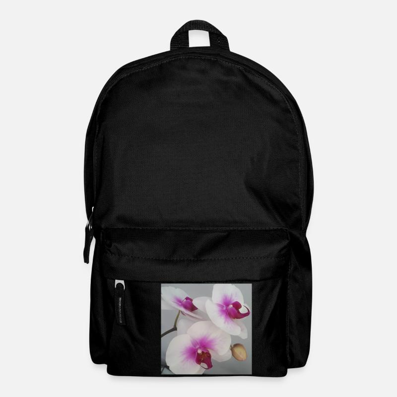 Orchidee - Rucksack - Schwarz