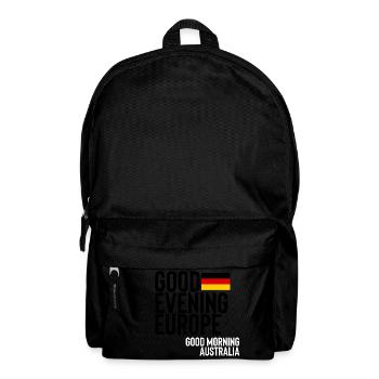 Deutschland - Rucksack - Schwarz - Vorne