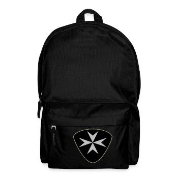 Gitarre Plektrum Templer Kreuz - Rucksack - Schwarz - Vorne