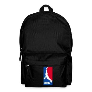 BASKETBALL DRUNK - Sac à dos - noir - Devant