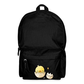Mum T-shirt Chick making - Backpack - black - Front