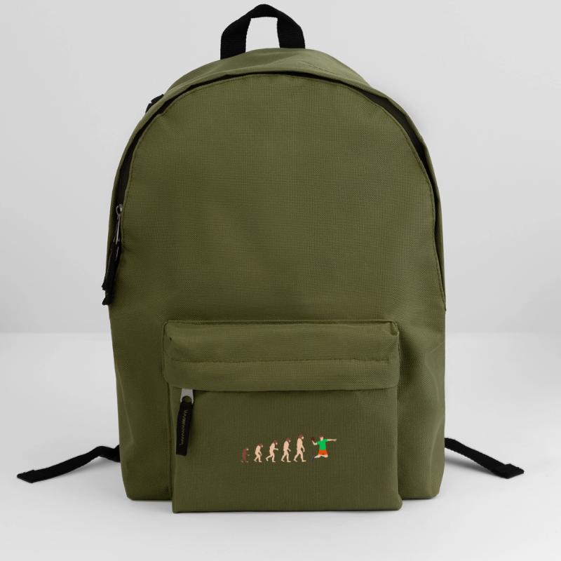 Evolution Handball Player Funny gift idea Backpack