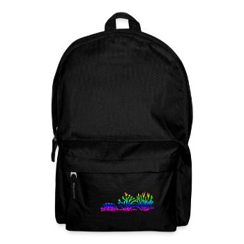 Idée de cadeau de tatouage tribal de plongeur corail maori - Sac à dos - noir - Devant