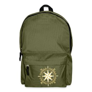 Windrose - Rucksack - Olivgrün - Vorne