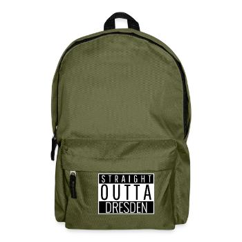 Dresden - Backpack - olive green - Front
