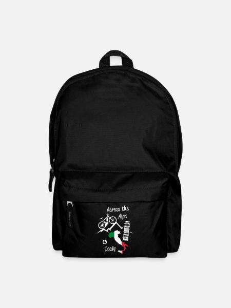 Alpenüberquerung Alpen Italien MTB - Rucksack - Schwarz