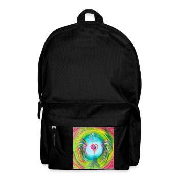 Herzengel "dissoudre la haine, le ressentiment et la colère - Sac à dos - noir - Devant