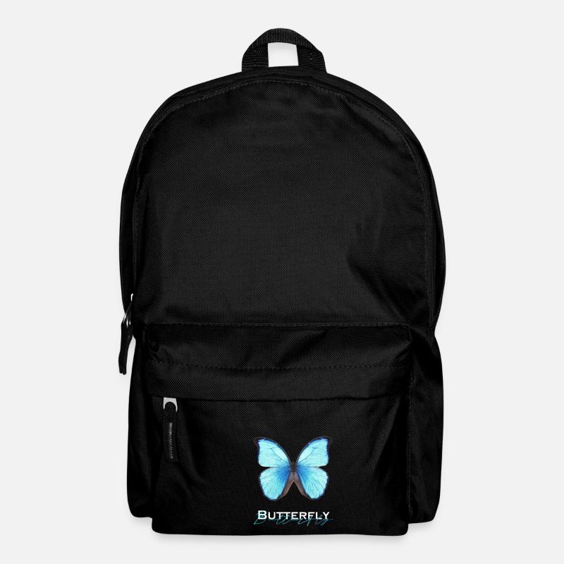 Butterfly Schmetterling - Rucksack - Schwarz