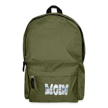 Moin Meer - Rucksack - Olivgrün - Vorne