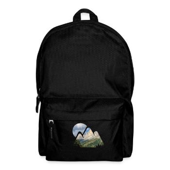 Mountain mountaineering landscape nature mountains forest - Backpack - black - Front