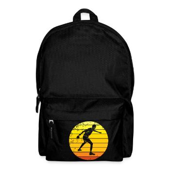 Table tennis table tennis player table tennis racket - Backpack - black - Front