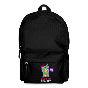 BACK TO REALITY - Backpack - black - Front