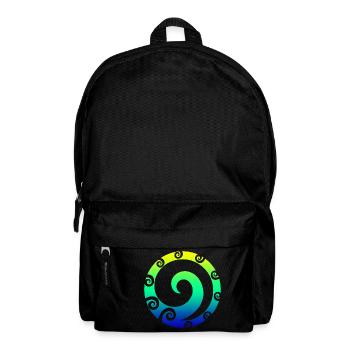 Maori Koru Art Polynesian Tribal Tattoo Geschenk - Rucksack - Schwarz - Vorne