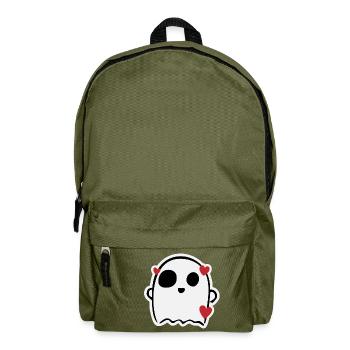 Fantôme charmant mignon - Sac à dos - vert olive - Devant