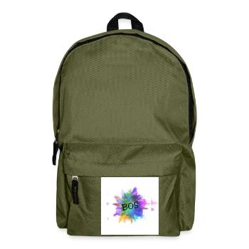 Bos colour - Backpack - olive green - Front