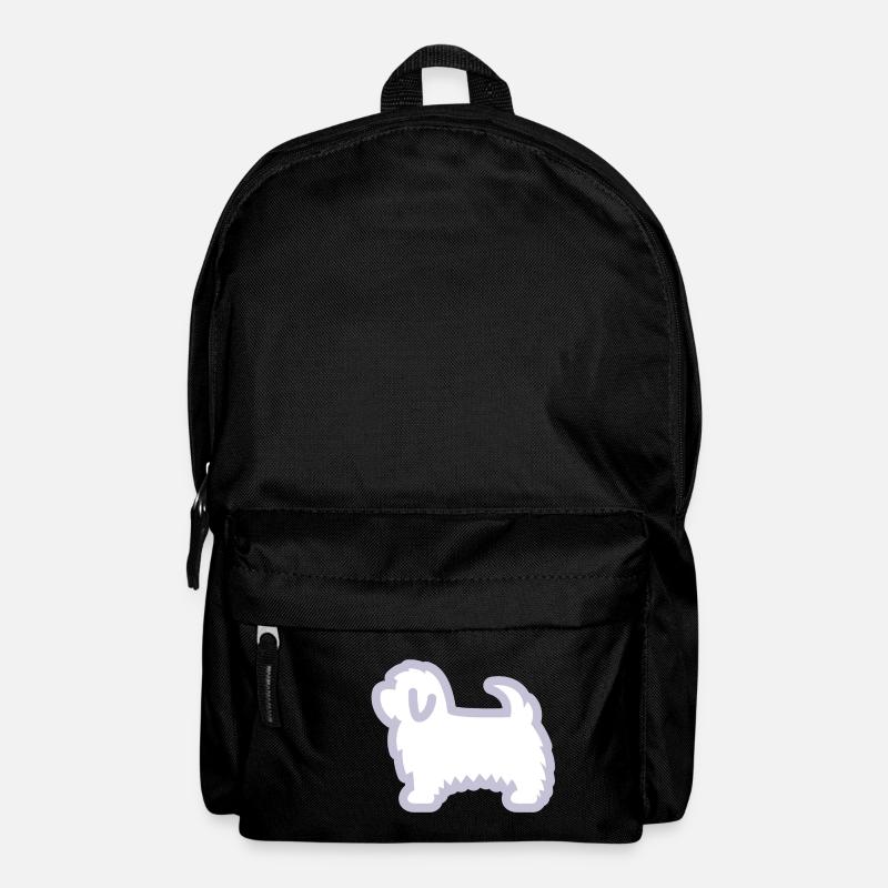Design bichon havanais - Sac à dos - noir
