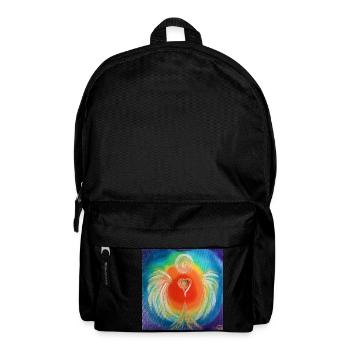 Heart Angel of Chakra Balance - Backpack - black - Front