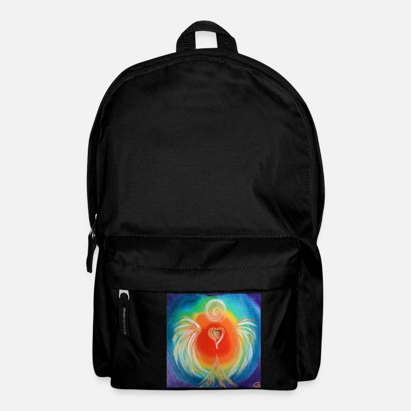 Herzengel der Chakrenbalance - Rucksack - Schwarz