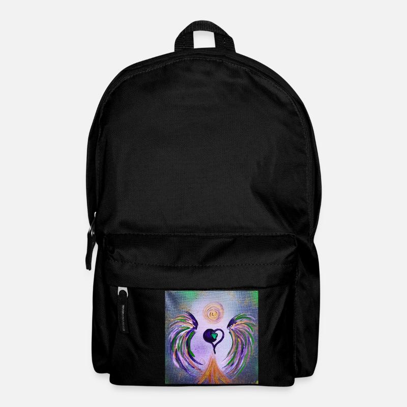Herzengel Trau Dich - Rucksack - Schwarz