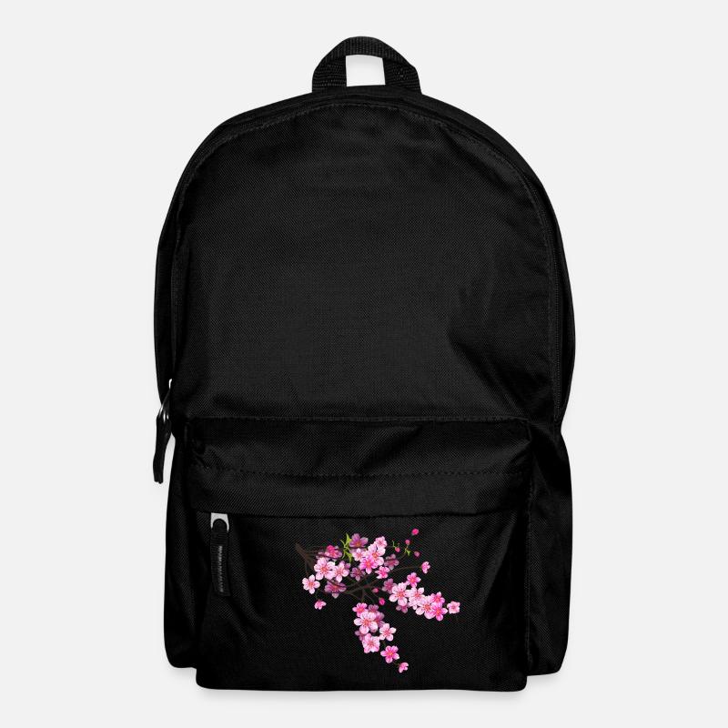 Sakura Blume - Rucksack - Schwarz