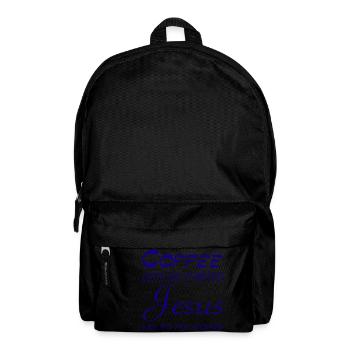 Jésus Christ Dieu Foi - Sac à dos - noir - Devant
