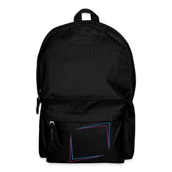 3D effect frame - Backpack - black - Front