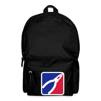 Logo de l'outil de pinces - Sac à dos - noir - Devant