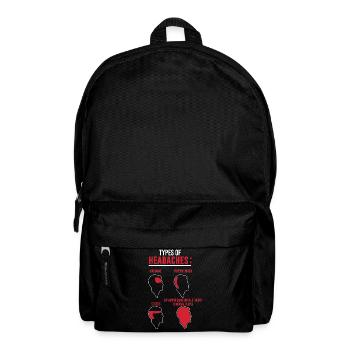 Physics Types of headaches Quantum Field Theory - Backpack - black - Front