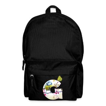 printemps oiseau papillon g - Sac à dos - noir - Devant