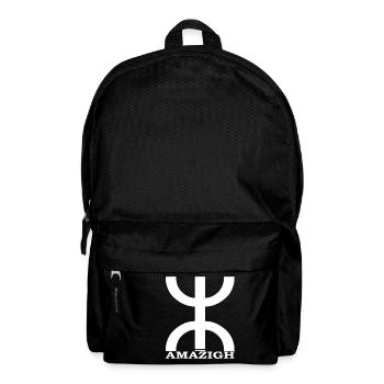 motif Berbère Amazigh Kabyle - Sac à dos - noir - Devant