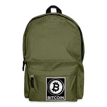 BItcoin - Backpack - olive green - Front