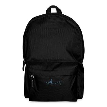 Herzschlag für Boccia - Rucksack - Schwarz - Vorne