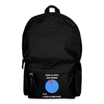 Ouzo Griechenland Alkohol - Rucksack - Schwarz - Vorne