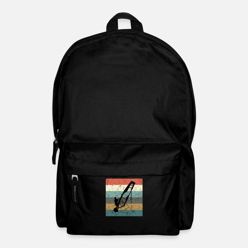 Windsurfen Windsurfer - Rucksack - Schwarz