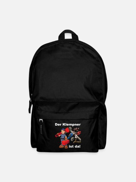 Der Klempner ist da! - Rucksack - Schwarz