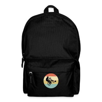 Radball Sport Fahrrad - Rucksack - Schwarz - Vorne