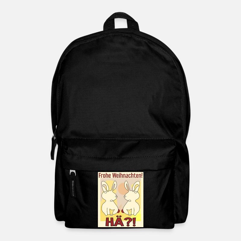 Osterhasen Weihnachtsfeier - Rucksack - Schwarz